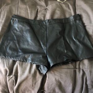 Victoria Secret pleather shorts